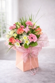 Mothers Day Aqua Gift Bag